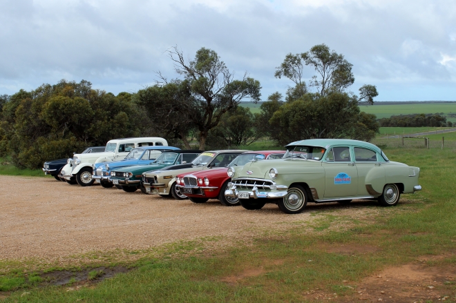 Perth to Sydney Vintage Car Rally. 