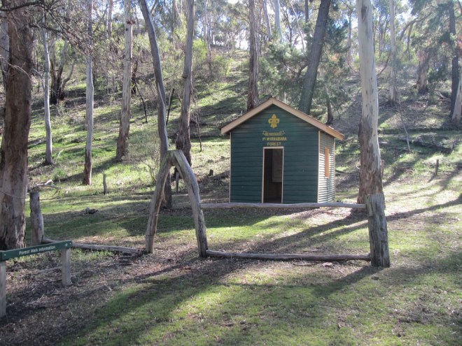 Scout Hall near Foresty Headquarters has now been restored