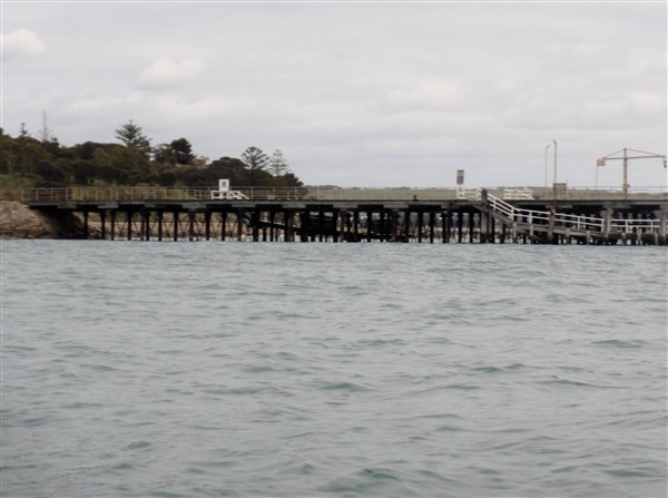 The boat wharf.
