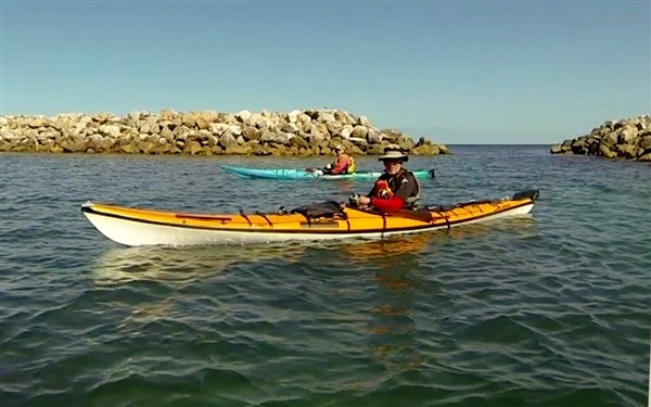 Waiting for the KI ferry to leave