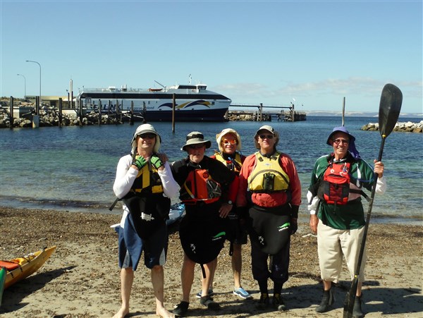 The "5 fine young men" ready for action