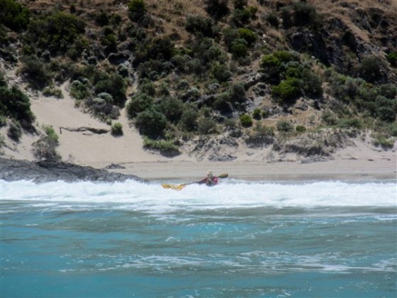 Steve on the way out