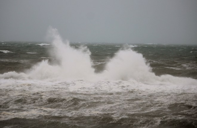 The Reef on a stormy day