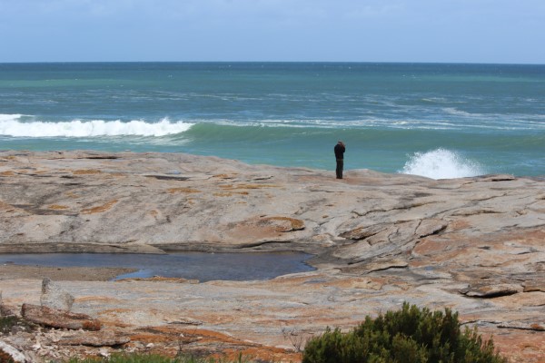 The rocks gave us a great vantage point