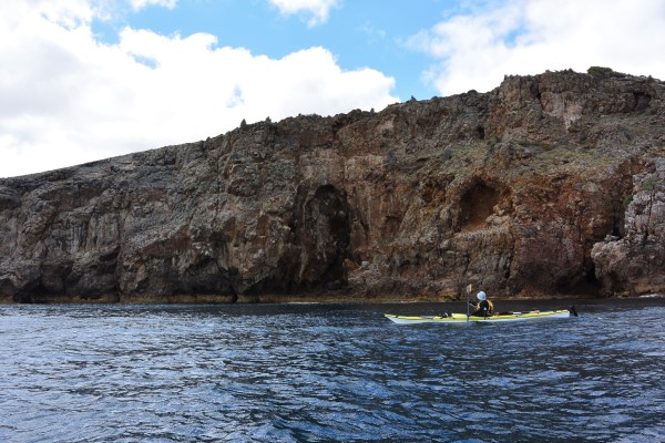 Calm water in the cove